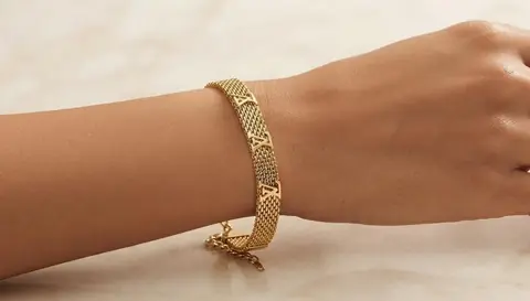 انسيال Golden Vogue  ستانلس ستيل - مقاوم للصدأ شامل ضمان