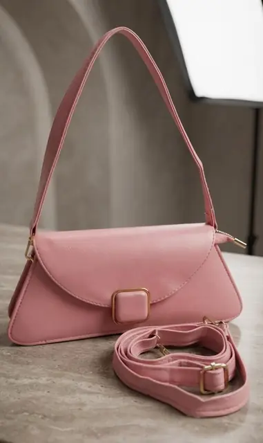 شنطه كروس Geometric Buckle الفاخرة