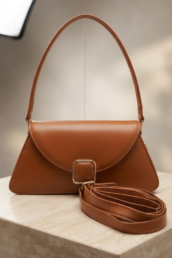 شنطه كروس Geometric Buckle الفاخرة